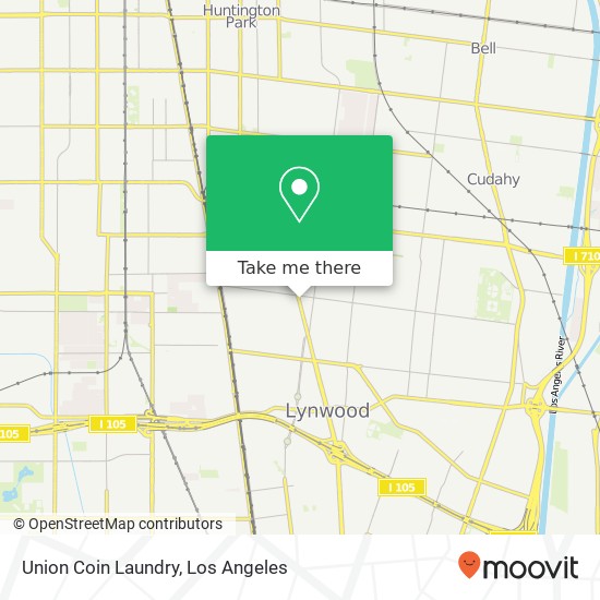 Union Coin Laundry map