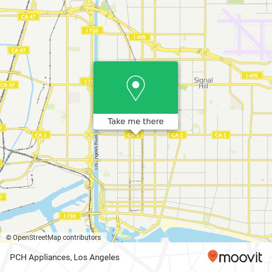 PCH Appliances map