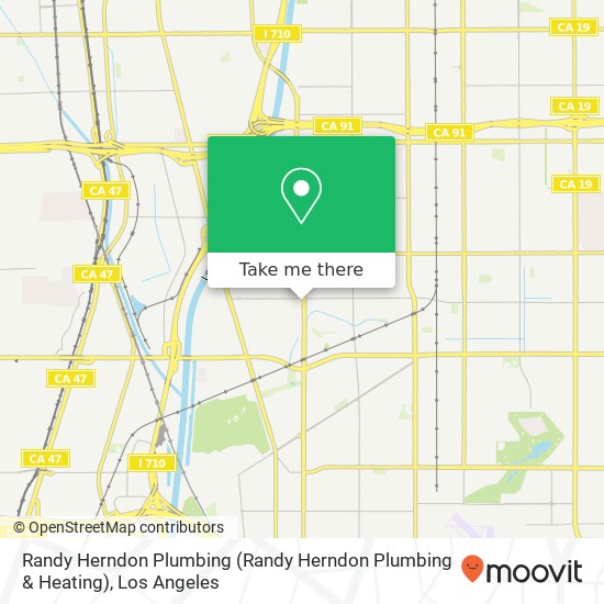 Randy Herndon Plumbing map