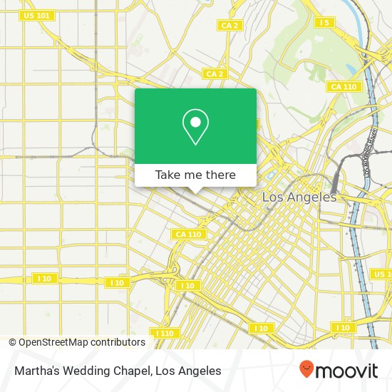 Martha's Wedding Chapel map