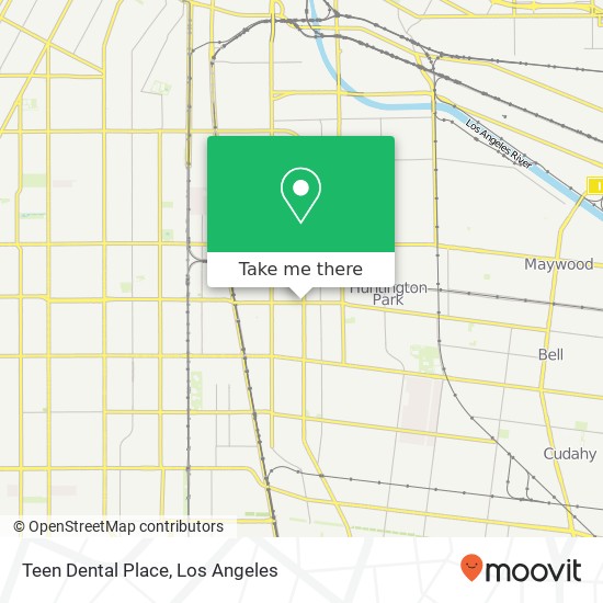 Teen Dental Place map