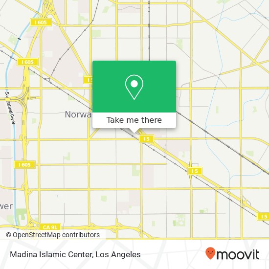 Madina Islamic Center map