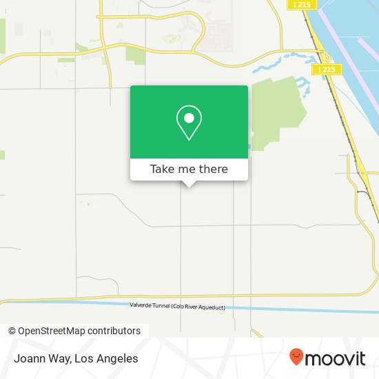 Joann Way map