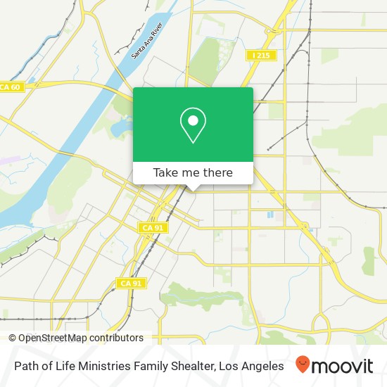 Path of Life Ministries Family Shealter map