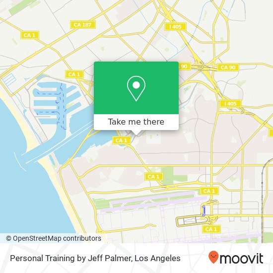 Mapa de Personal Training by Jeff Palmer