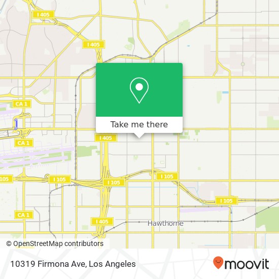 10319 Firmona Ave map