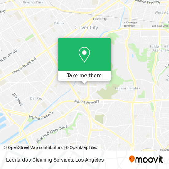 Mapa de Leonardos Cleaning Services