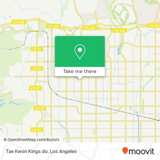 Tae Kwon Kings do map