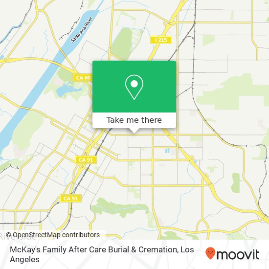 McKay's Family After Care Burial & Cremation map