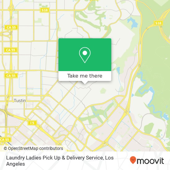 Laundry Ladies Pick Up & Delivery Service map