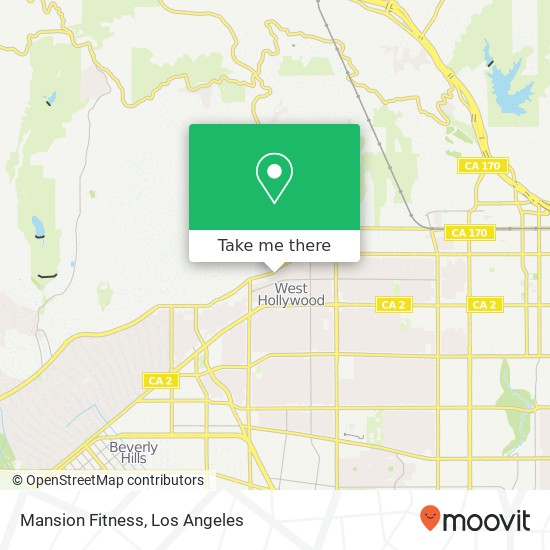 Mansion Fitness map