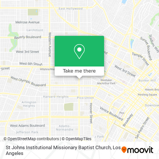 St Johns Institutional Missionary Baptist Church map