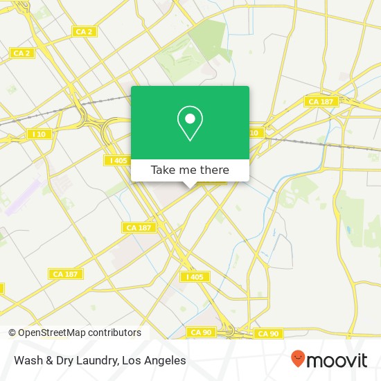 Wash & Dry Laundry map