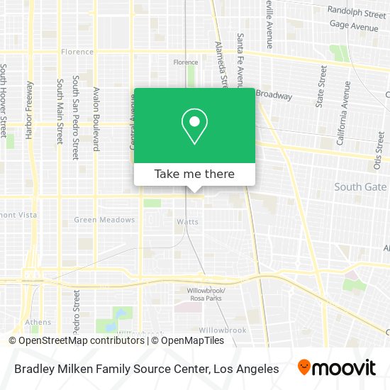 Mapa de Bradley Milken Family Source Center