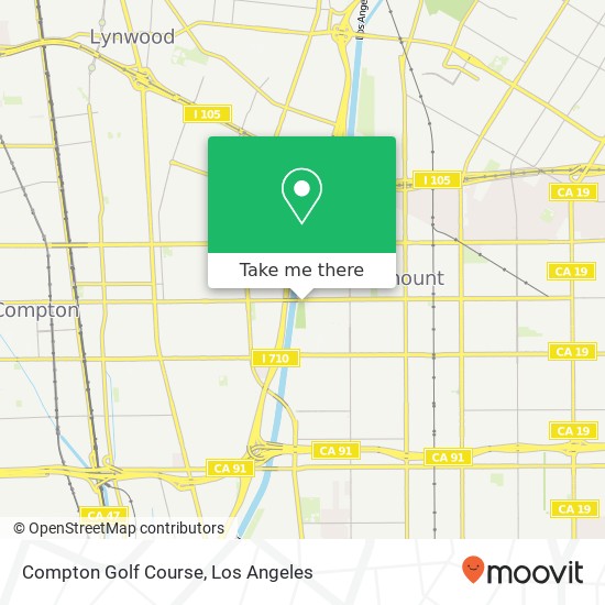Compton Golf Course map