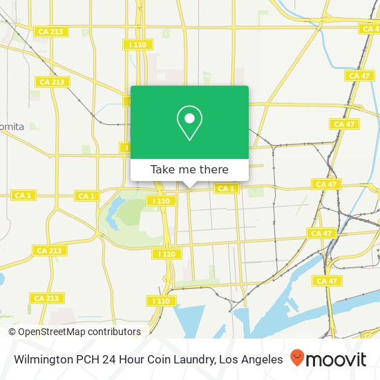Wilmington PCH 24 Hour Coin Laundry map