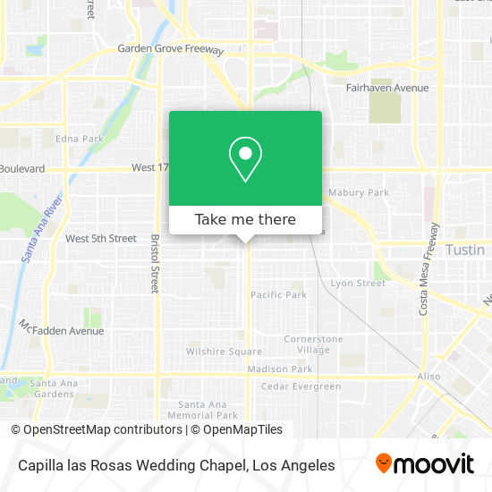 Mapa de Capilla las Rosas Wedding Chapel