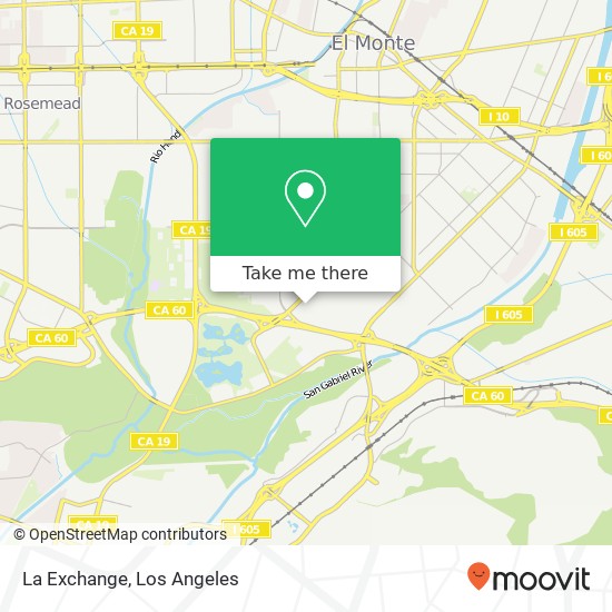 La Exchange map