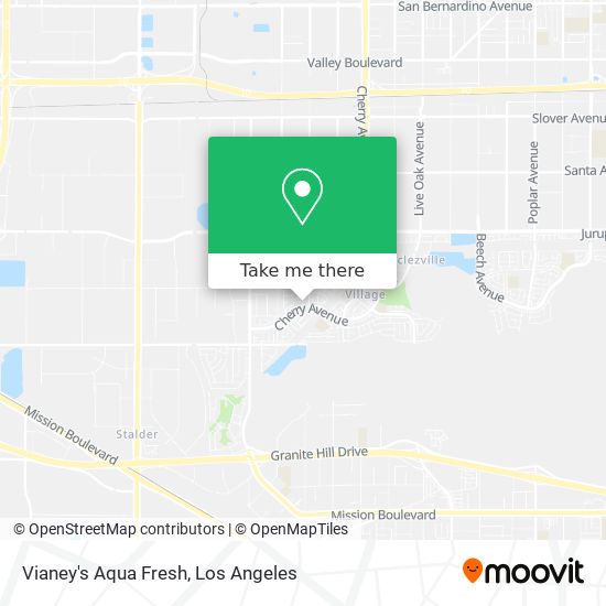 Vianey's Aqua Fresh map