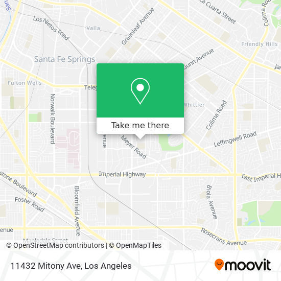 11432 Mitony Ave map