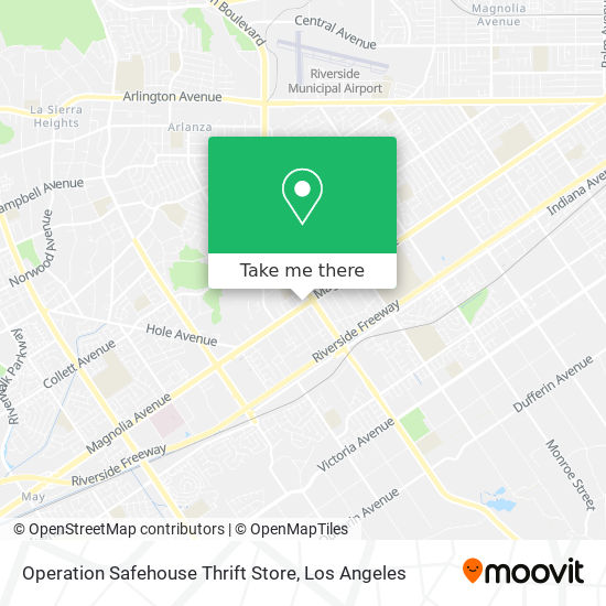 Mapa de Operation Safehouse Thrift Store