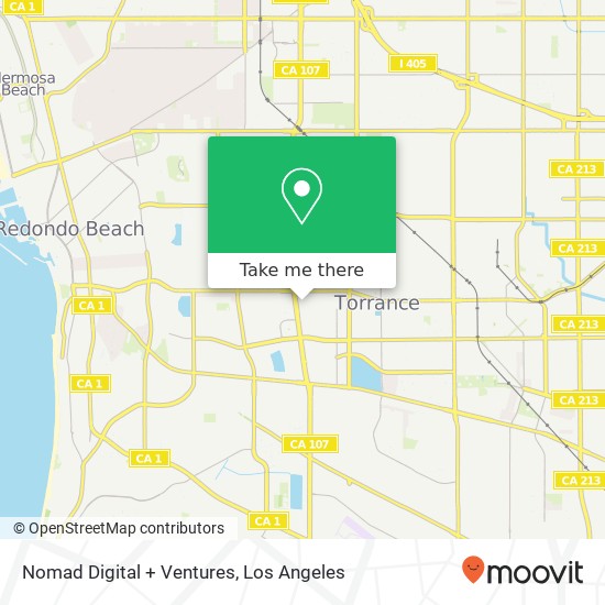 Nomad Digital + Ventures map