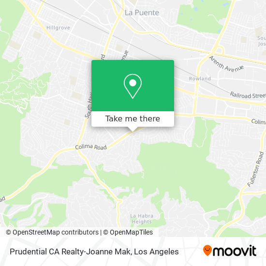 Prudential CA Realty-Joanne Mak map