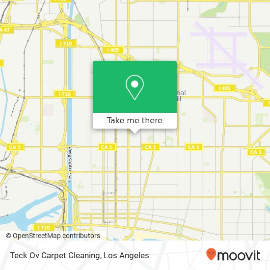 Teck Ov Carpet Cleaning map