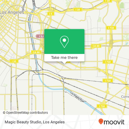 Magic Beauty Studio map