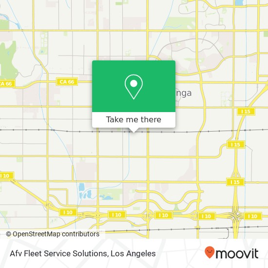 Mapa de Afv Fleet Service Solutions