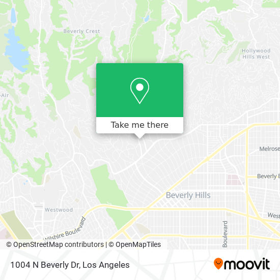 1004 N Beverly Dr map