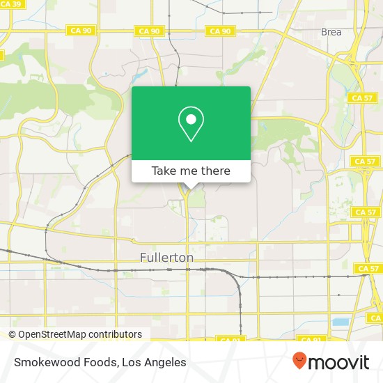 Smokewood Foods map