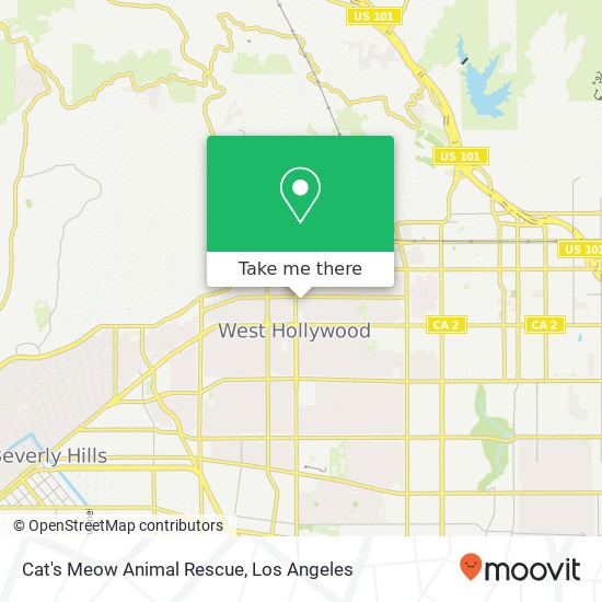 Cat's Meow Animal Rescue map