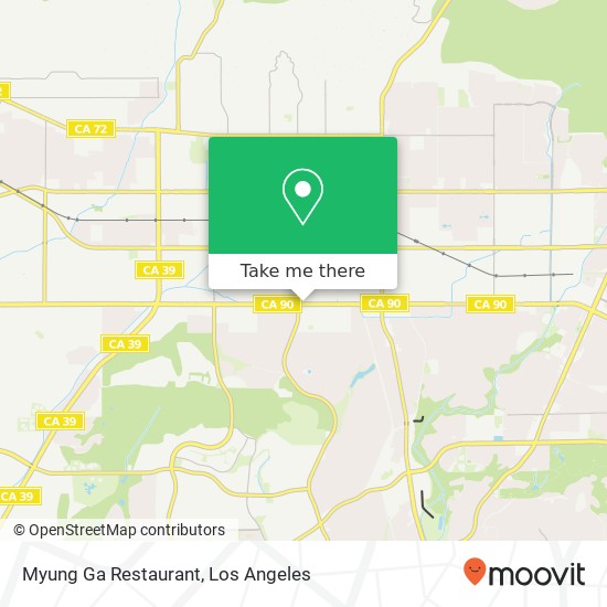 Myung Ga Restaurant map