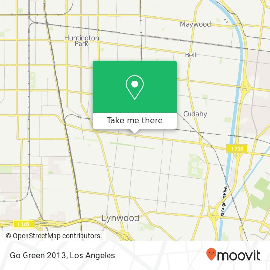 Go Green 2013 map