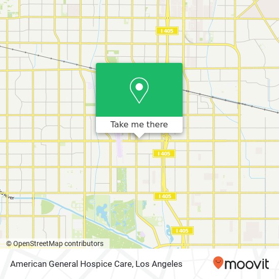 American General Hospice Care map