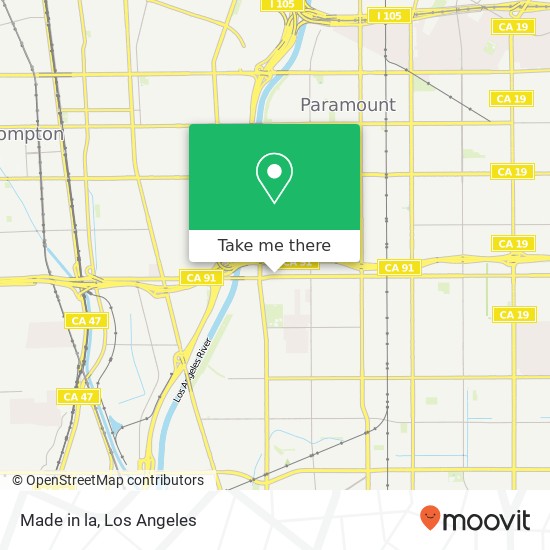 Made in la map