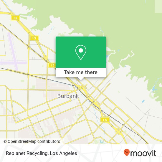 Replanet Recycling map