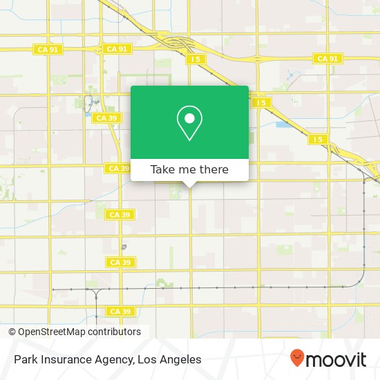 Park Insurance Agency map