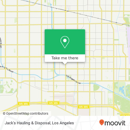 Jack's Hauling & Disposal map