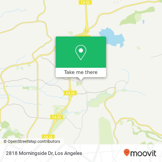 Mapa de 2818 Morningside Dr
