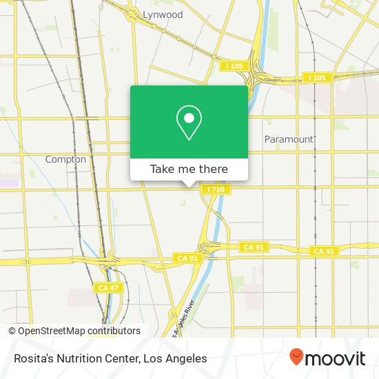 Rosita's Nutrition Center map