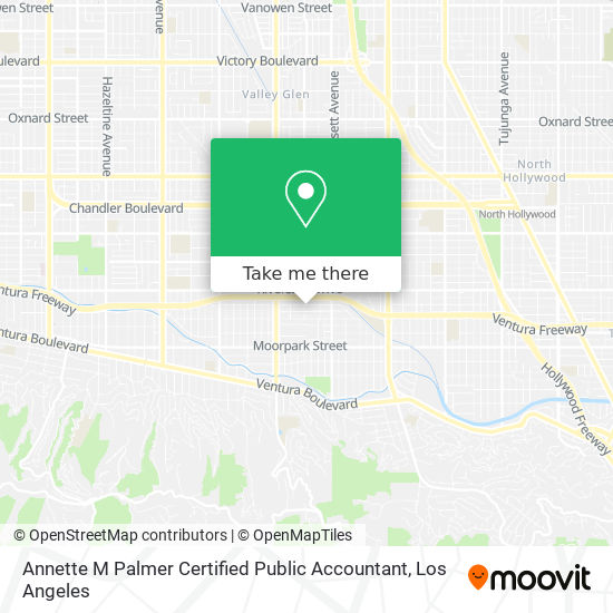 Annette M Palmer Certified Public Accountant map