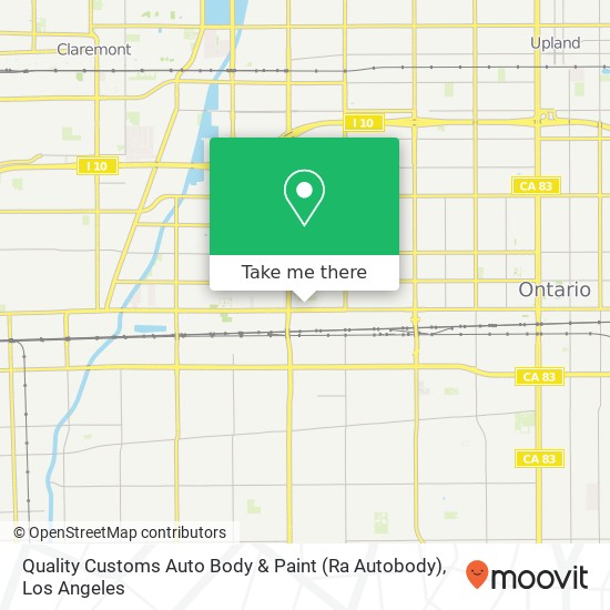 Quality Customs Auto Body & Paint (Ra Autobody) map