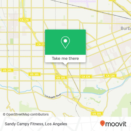 Sandy Campy Fitness map