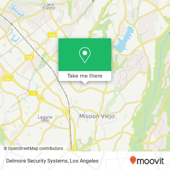 Delmore Security Systems map