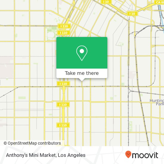 Anthony's Mini Market map