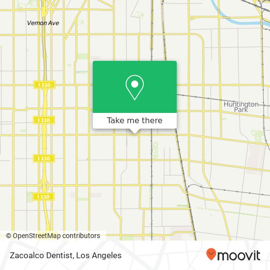 Zacoalco Dentist map