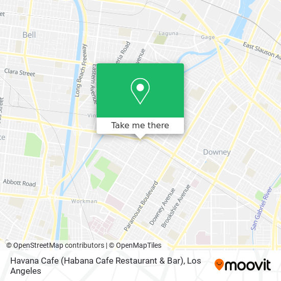 Mapa de Havana Cafe (Habana Cafe Restaurant & Bar)