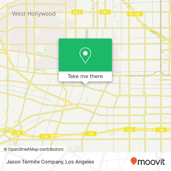Mapa de Jason Termite Company